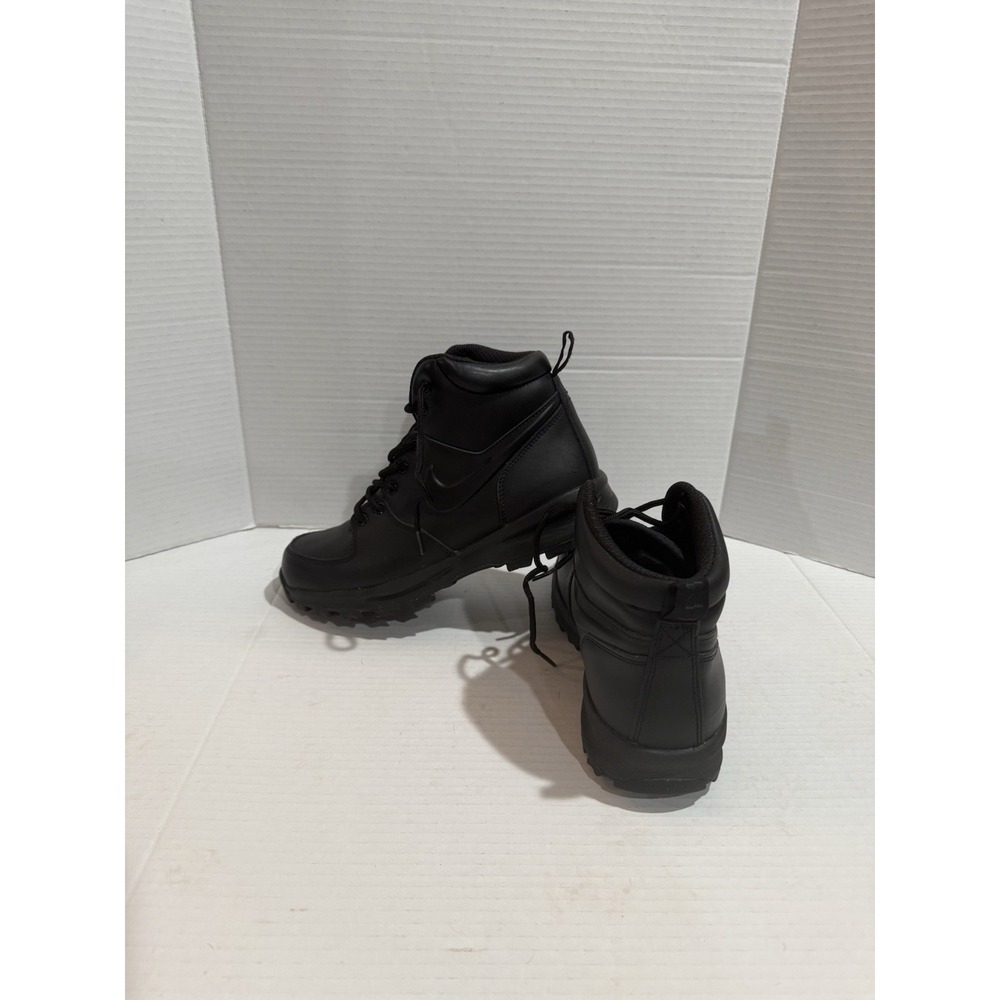 Nike Manoa Leather Boots – Black – Men's Size 8.5 – Style 454350-003